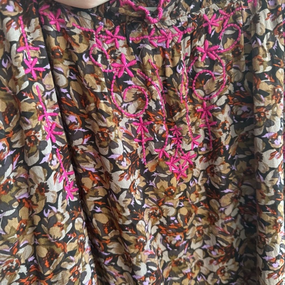 Natural Life Harley Embroidered Tiered Midi Sundress - Picture 11 of 11